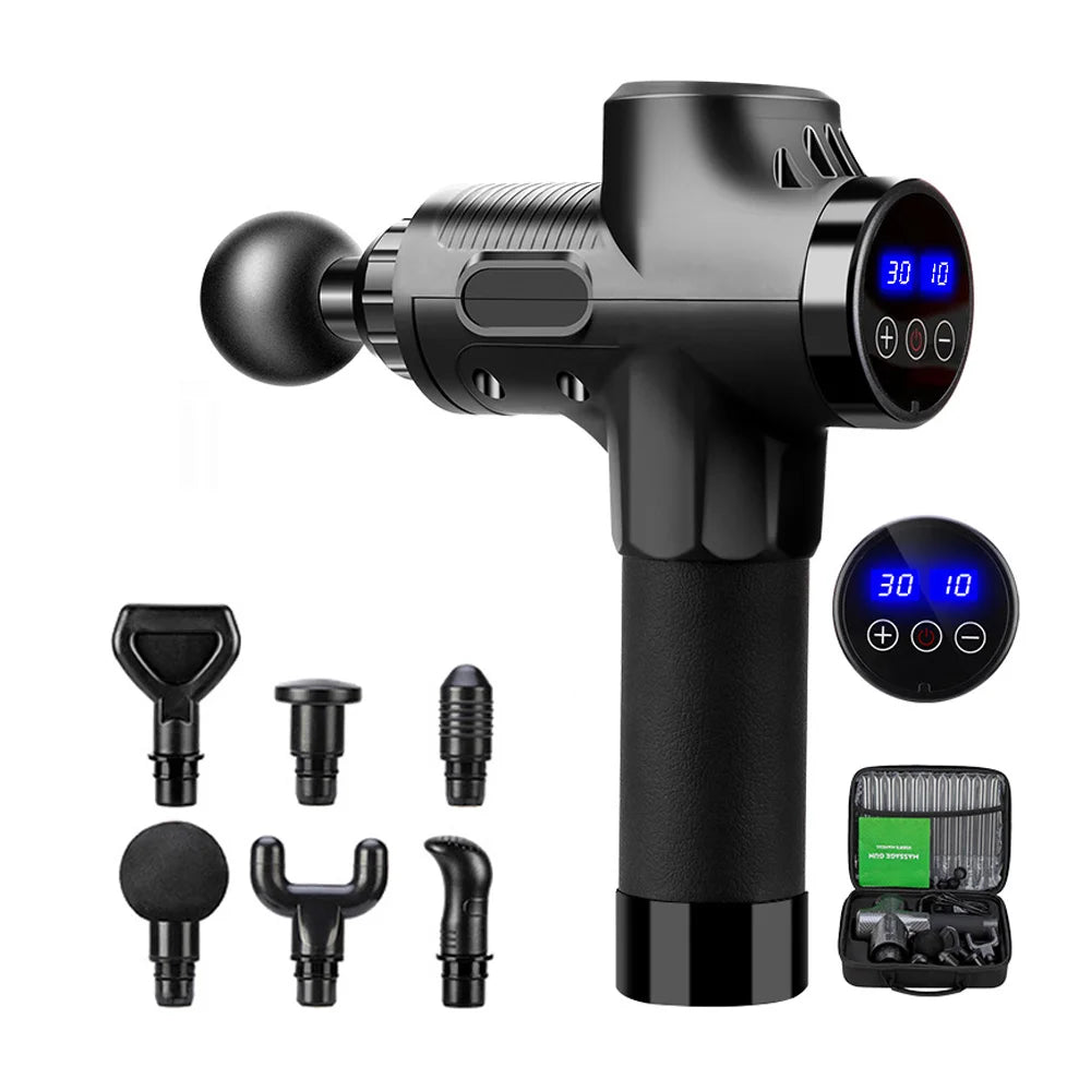 Deep Tissue Massage Gun - Portable Electric Muscle Relief Device Body Shaping Massage Equipment Tidesmit