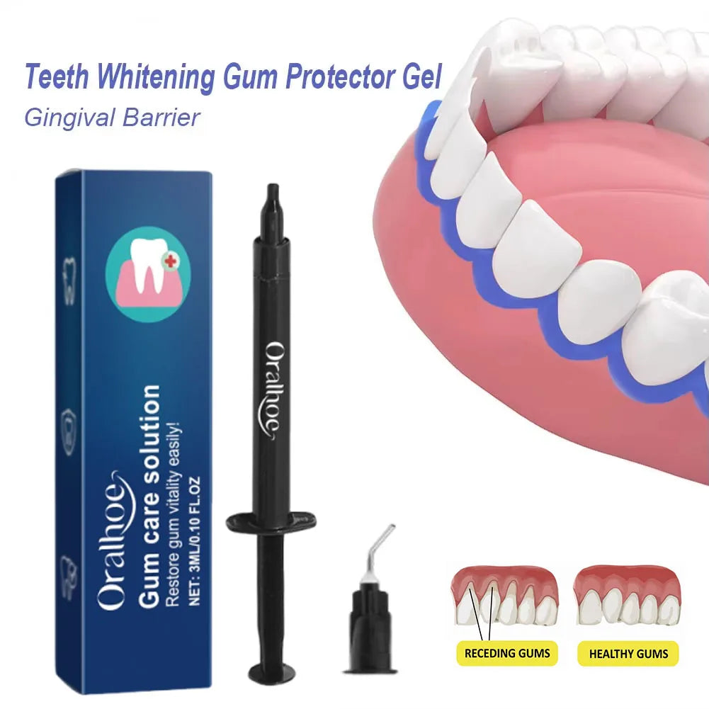 Tidesmit gum repair and teeth whitening gel for gingival health and stain removal