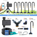 30-10m Garden Bluetooth Smart Single-channel Timer Irrigation Set Quick Connect 360° Adjust Adjustable Atomized Watering System