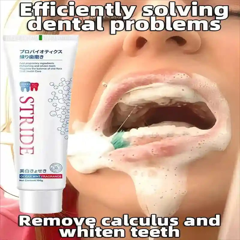 Tidesmit teeth whitening toothpaste for dental calculus removal and breath freshening oral care