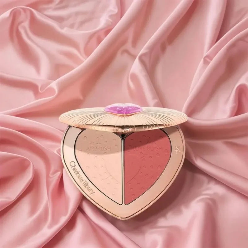 Tidesmit Charlotte Tilbury air cushion foundation texture close-up for flawless moisturizing face makeup coverage