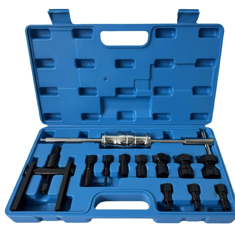 Podofo 8-32MM Inner Bearing Puller Set Internal Bearing Extractor Kit Slide Hammer Bearing Puller Insert Bearing Remover Tool