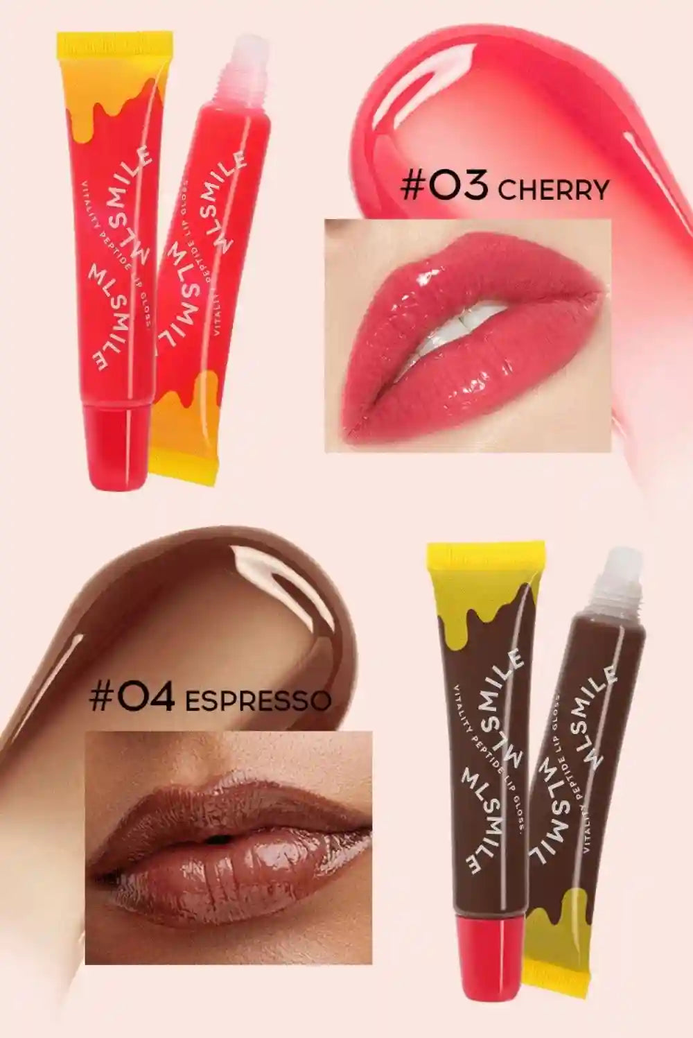 Plumping Lip Gloss Tint - Moisturizing Lip Care by Tidesmit Lip Care Tidesmit