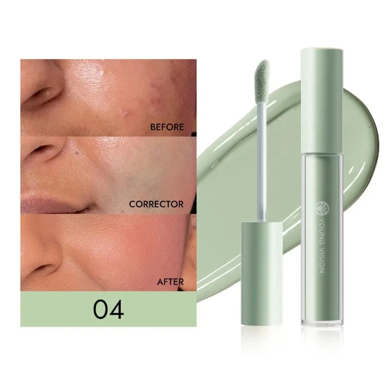 Tidesmit orange liquid concealer and color corrector swatch for dark circles and uneven skin tone brightening