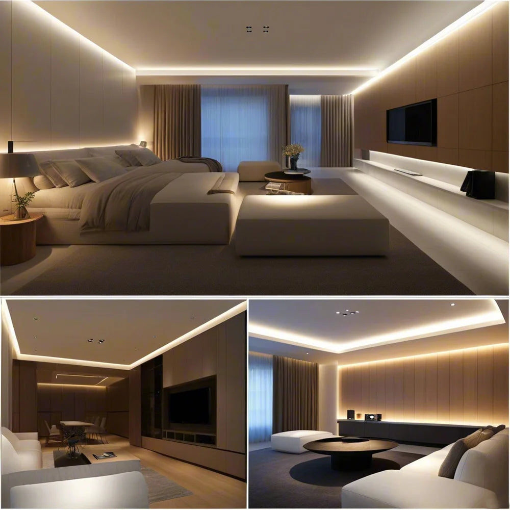 IP67 Waterproof COB LED Strip Light 12V 24V 3000K 4000K 6000K Flexible Led Tape 5m 10m 20m 0.5m 1m 2m 480LEDs/m Linear Lighting