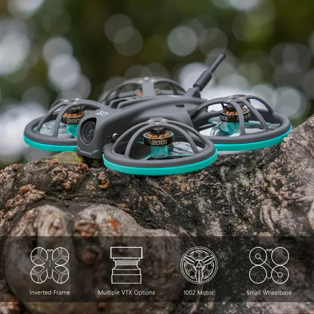 1.6 Inch Tiny Whoop FPV Drone | ELRS & TBS Nano RX | Tidesmit Tidesmit