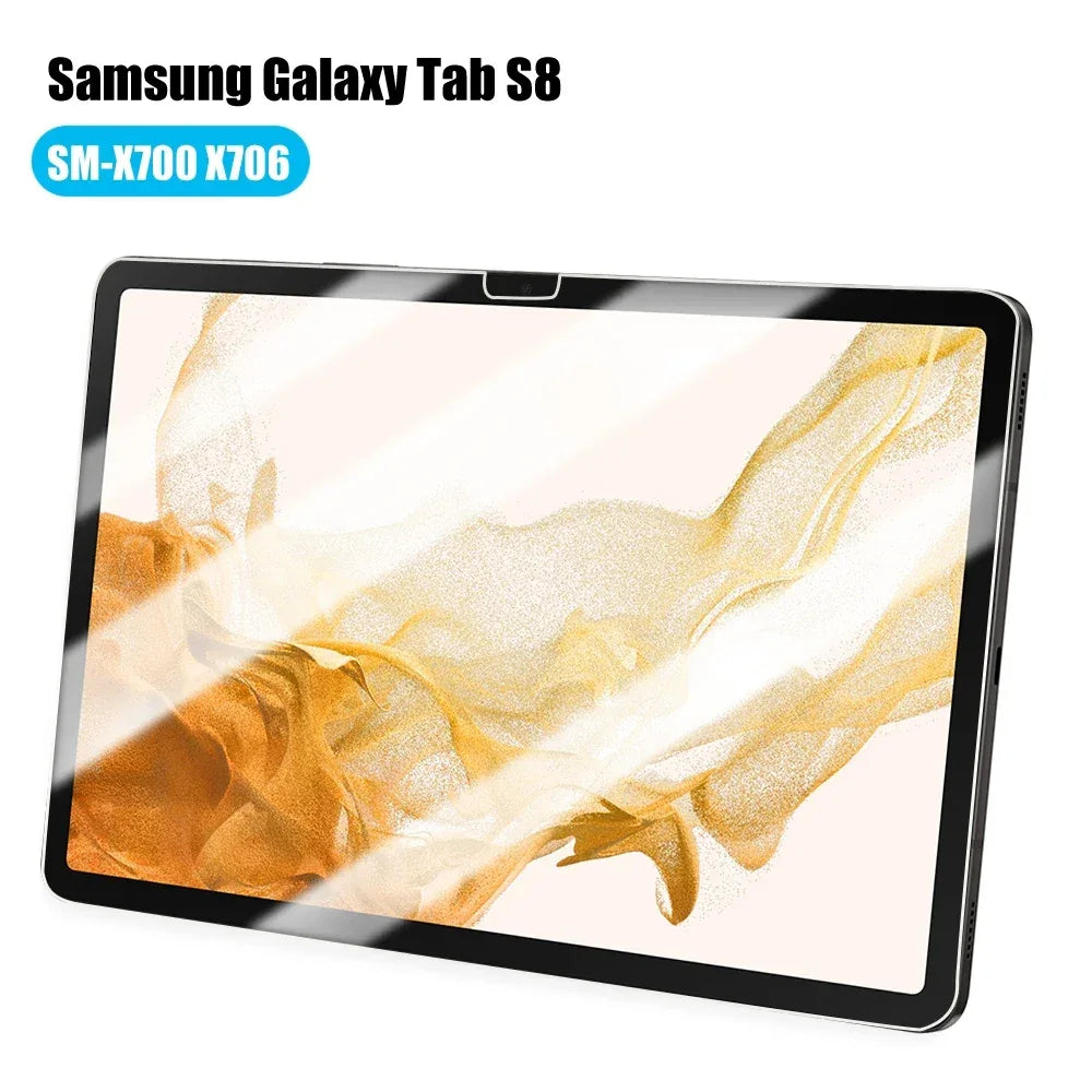 Samsung Galaxy Tab Tempered Glass Screen Protector | Anti-Scratch 9H Film Tidesmit
