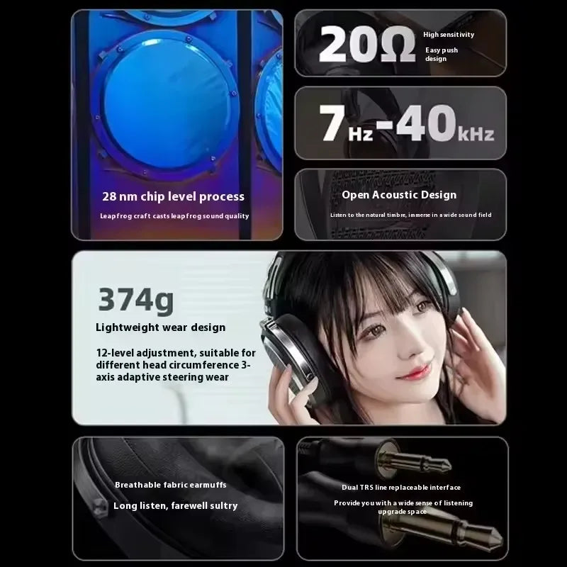 FiiO FT1 Pro Planar Magnetic Headphones Hi-Res Audio | Tidesmit Tidesmit
