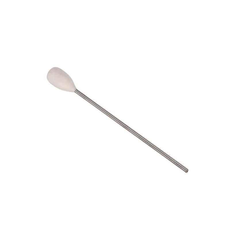 Stainless steel fire cupping ignition rod with white cotton tip for professional and home cupping therapy.