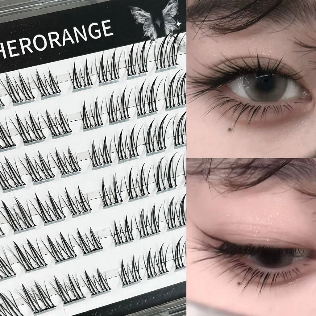 False Eyelashes Cluster Set for DIY Eye-Lifting Makeup | Tidesmit False Eyelashes Style 16 China Mainland Tidesmit