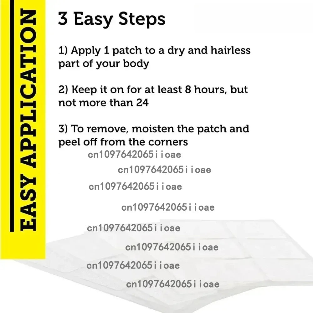 Womens Multivitamin Transdermal Patches with Vitamin A, B , C, D, and E, Calcium and Magnesium, Immune Support 30 Patches