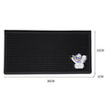 Barber Station Mat | Non-Slip Heat-Resistant Hair Tool Organizer Massage Chairs S Tidesmit