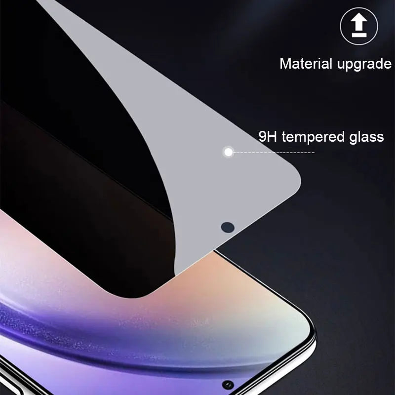 2Pcs Privacy Screen Protector for Samsung Galaxy A52 A53 A13 A52S A32 A02S A03S A12 A72 A22 A33 A73 5G Anti-spy Tempered Glass AE Tidesmit