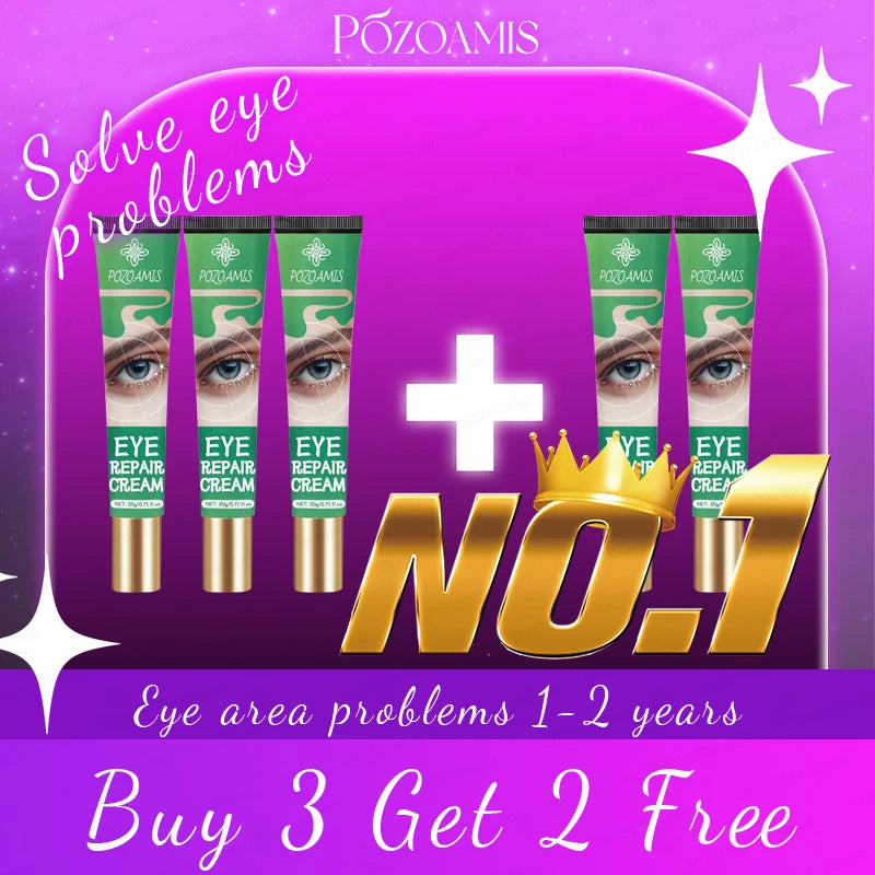 Eye Bag Remover Cream: Professional Depuffing Treatment for Tired Eyes Relaxation Treatment Buy 3 Get 2 Free Tidesmit