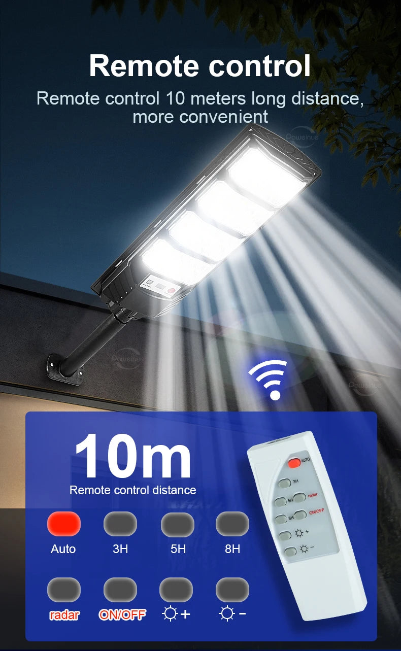 20000000LM Outdoor Solar LED Lights Ultra Bright Solar Induction Wall Lamp IP67 Waterproof Solar Garden Lamp Spotlights