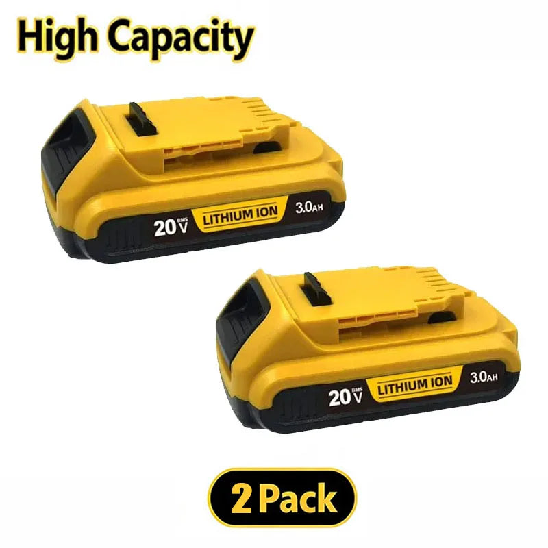 For DeWalt 18v 20V Lithium Ion Batteries 20V 12Ah DCB203 Li ion Battery Replacement DCB206 DCB205 DCB204 DCB200Power Tools