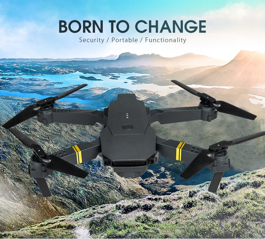 4K Camera Drone with Remote Control – Foldable Beginner Quadcopter Tidesmit
