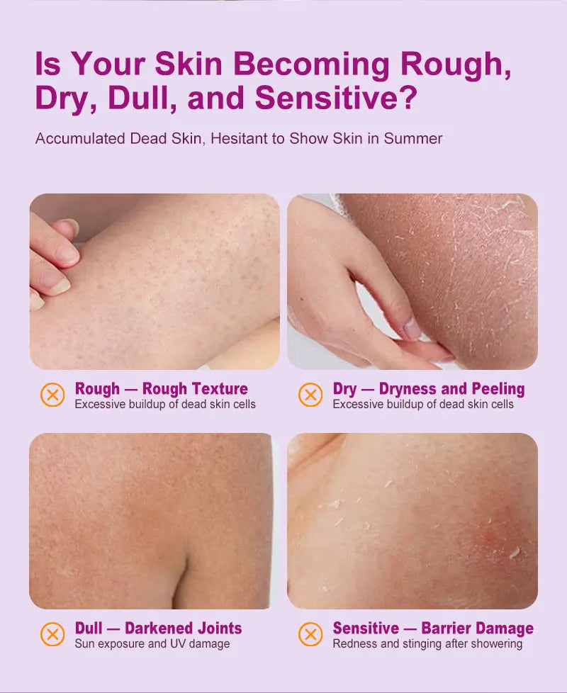 Lavender Body Scrub – Shea Butter Exfoliating Skin Care 500g Scrubs Treatments Tidesmit