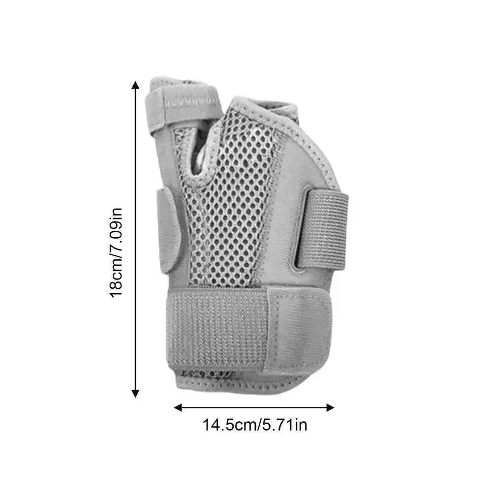 Flexible Splint Wrist Thumb Support Brace for Tendonitis Arthritis Breathable Thumb Protector Guard Fits Right and Left Hand
