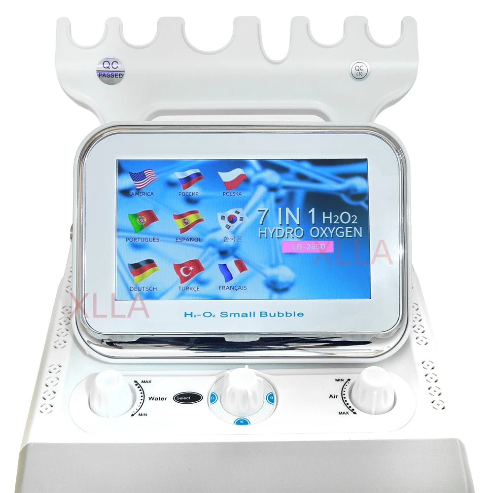 7-in-1 Hydro Dermabrasion Facial Machine for Professional Skin Cleansing Body Shaping Massage Equipment Tidesmit