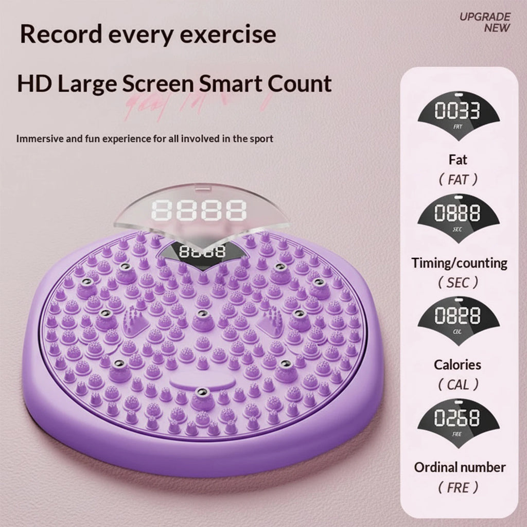 Magnetic Acupressure Waist Twisting Board - Portable Muscle Relief Body Shaping Massage Equipment Tidesmit