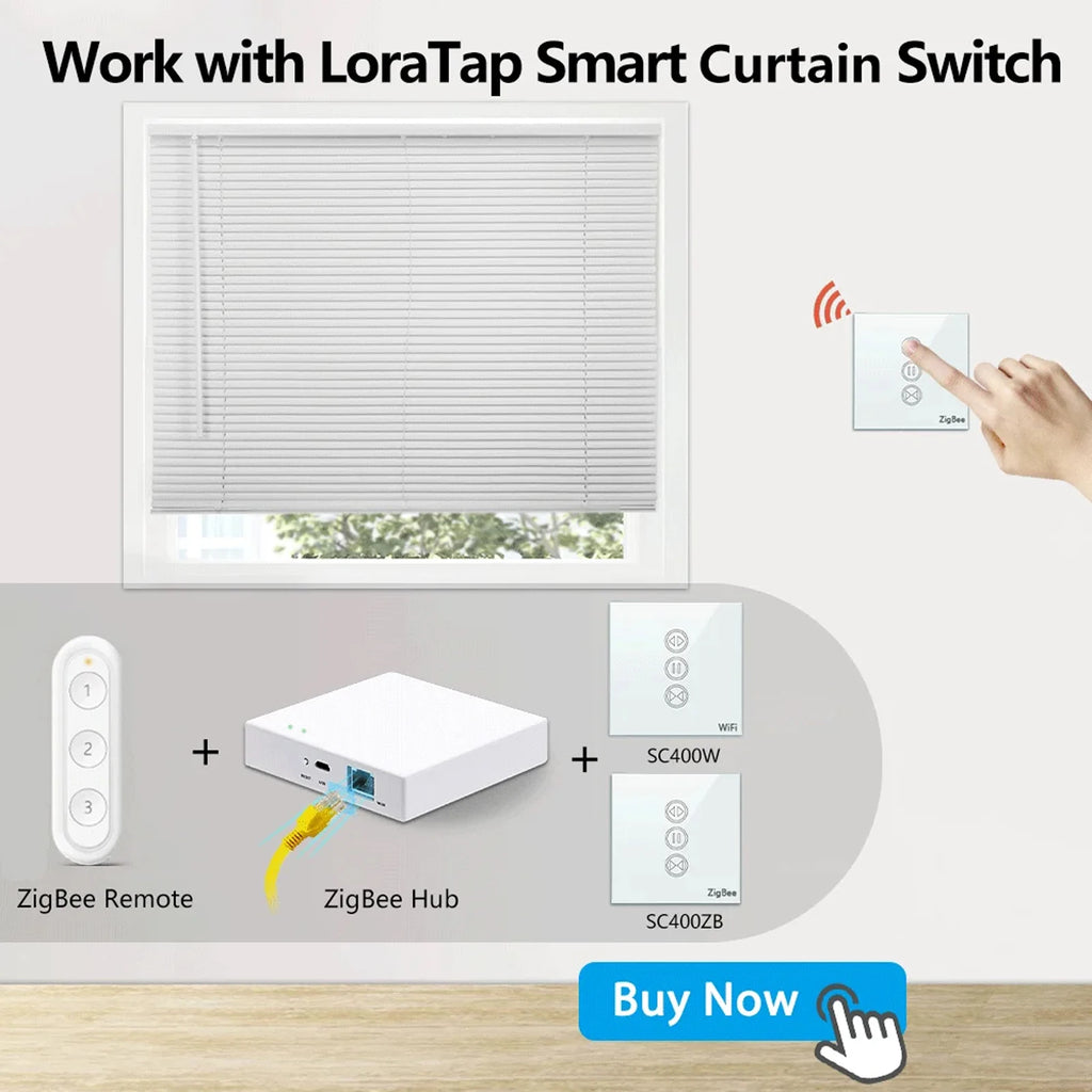 ZigBee Smart Scene Switch Wireless Remote Controller | Tidesmit EU Tidesmit