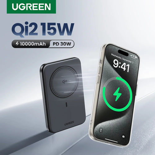 10000mAh Magnetic Power Bank 30W PD Fast Charger for iPhone Tidesmit