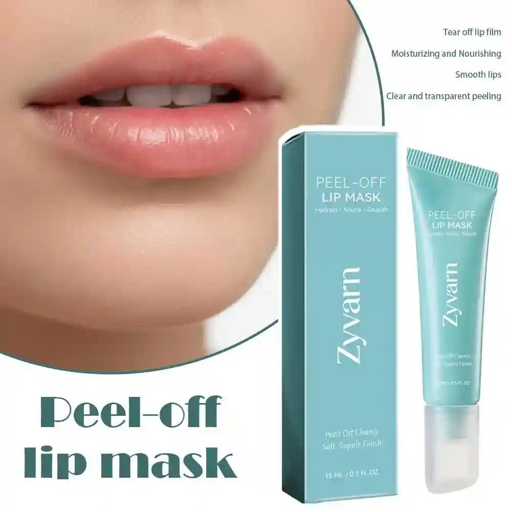 Hydrating Peel-Off Lip Mask 15ml – Soothing Moisturizing Lip Treatment Lip Care Tidesmit