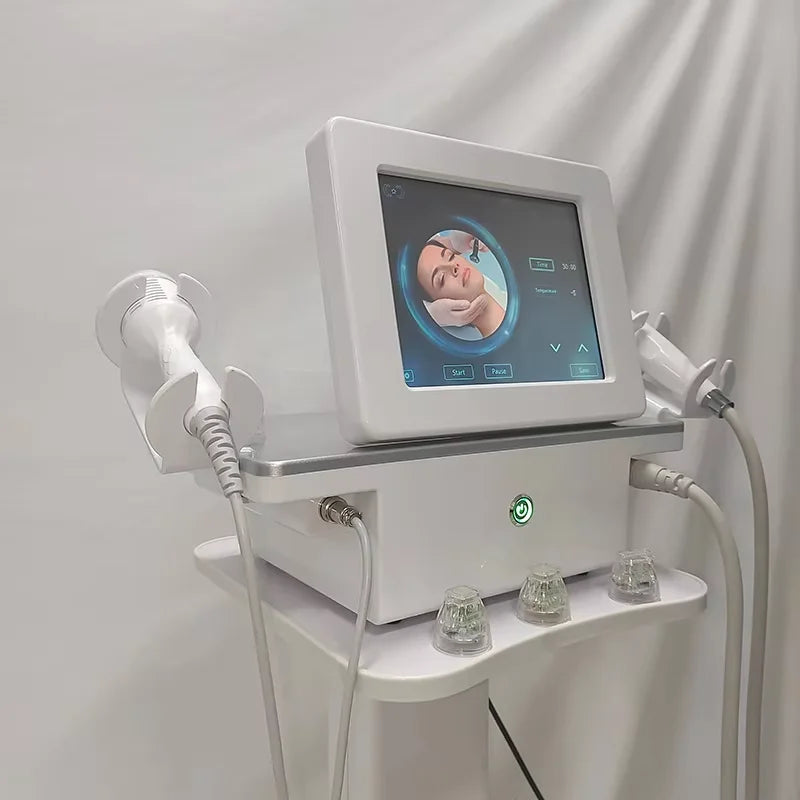 Fractional RF Microneedling Machine - 150W Pro Skin Tightening Device Scrubs Treatments Tidesmit
