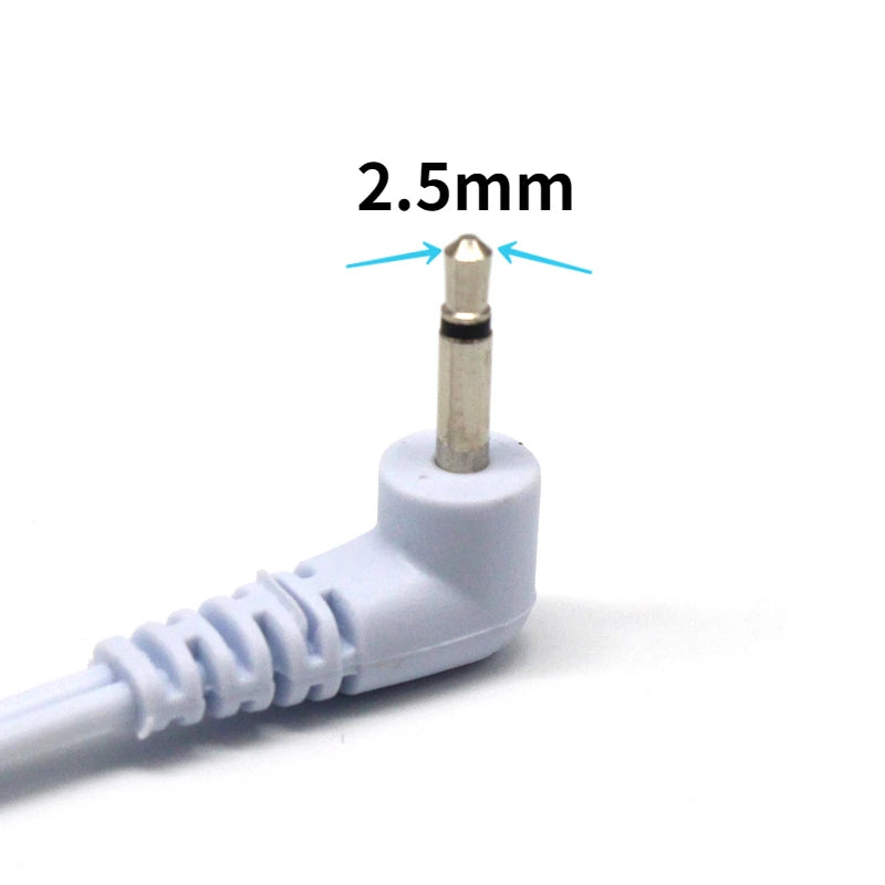 TENS Unit Lead Wire Replacement Cable for Electric Massagers Body Shaping Massage Equipment Tidesmit