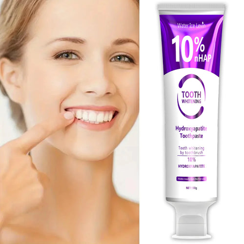 Tidesmit 10% Nanoh Hydrogen Oxide teeth whitening toothpaste for deep cleaning and daily oral care confidence.