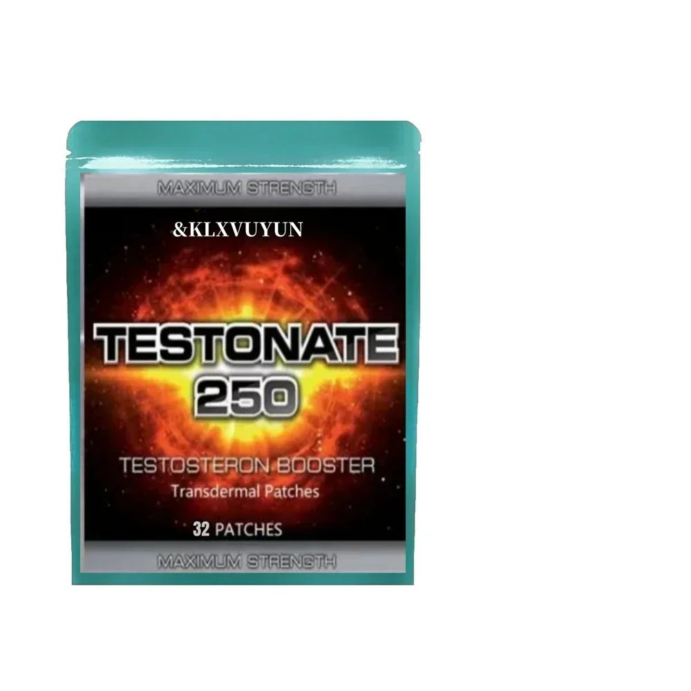 Muscle Building Extreme Testosterone Transdermal Patches Steroids Anabolic Booster, With Vitamin B6 Patches, Made In Usa.