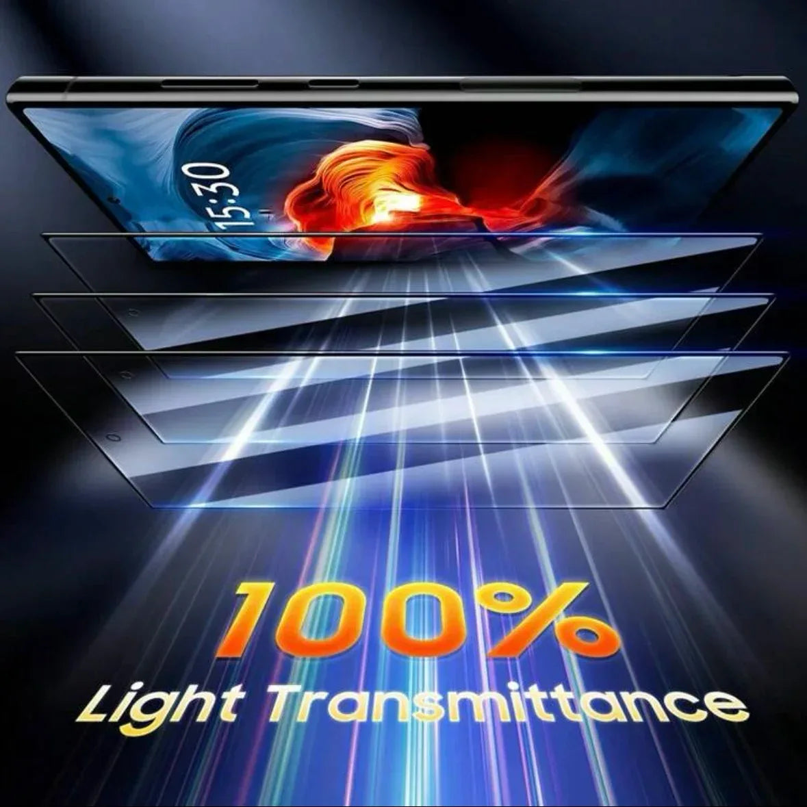 Samsung Galaxy Tempered Glass Screen Protector - 5 Pack 9H Anti-Scratch Tidesmit