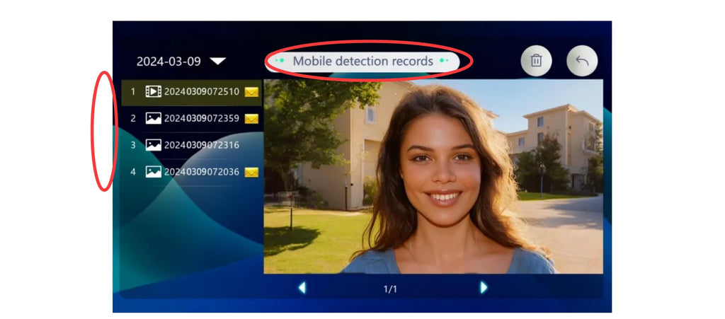 New Tuya Smart 2-wired Doorbell Wifi Video Intercom System with APP Remote IC Card Unlock 1080P 7inch Touch Screen