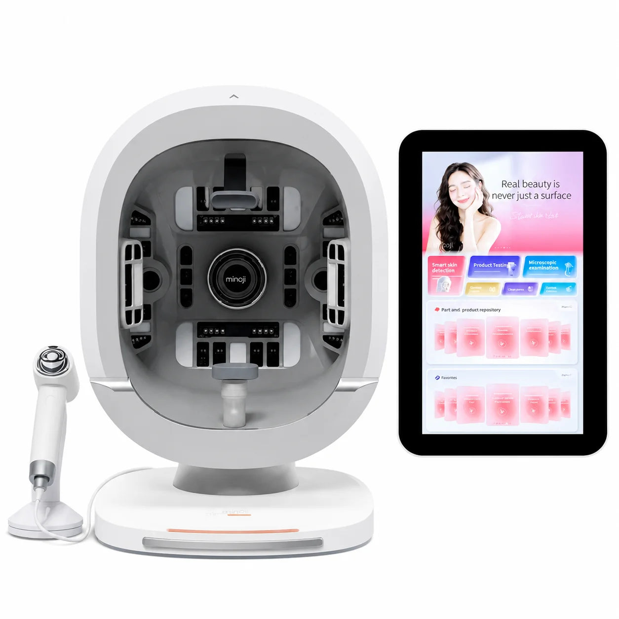 Newest AI-Powered Facial Skin Analysis Instrument Facial Tester Scanner Skin Analyzer Smart Intelligent Skin Analysis Machine