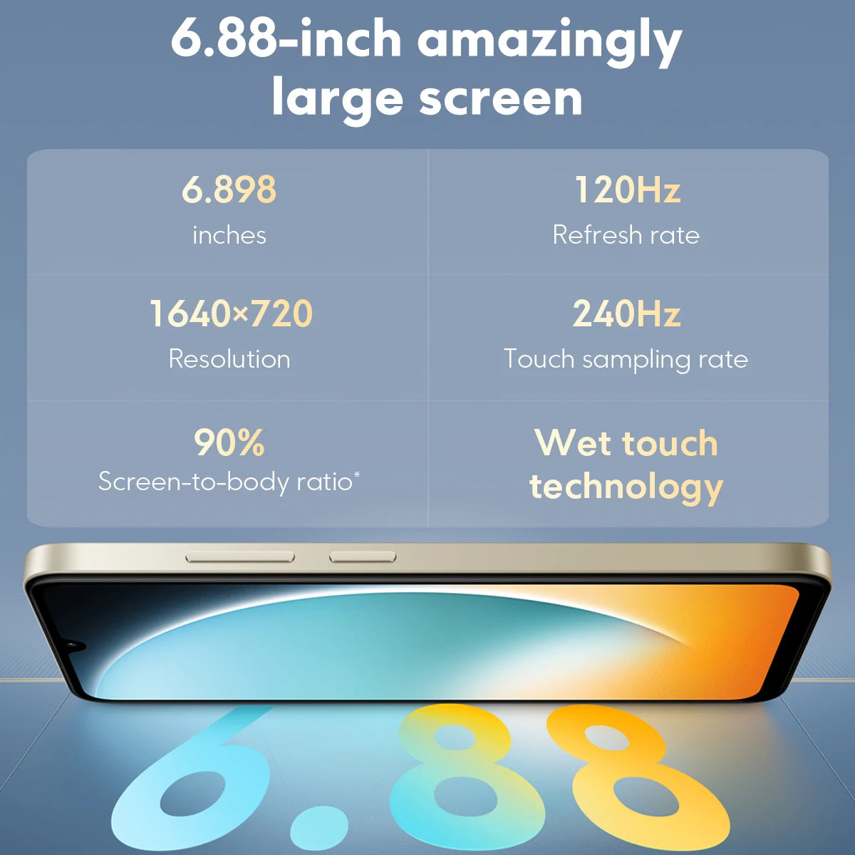 Xiaomi POCO C71 Global Version Smartphone  6.88" HD+ Display 5200mAh Battery Dual Camera LCD