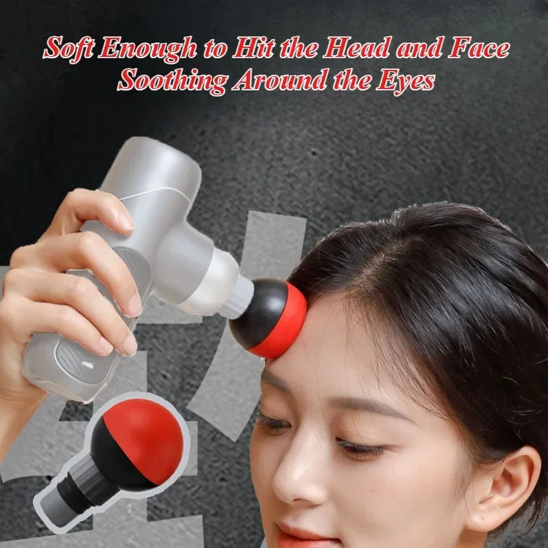 Fascia Gun Massage Head Set - Silicone Deep Tissue Recovery Kit Fascia Gun Tidesmit