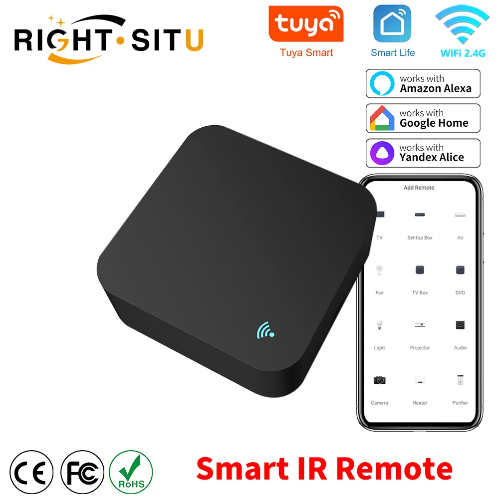 Smart IR Remote Control Hub - S06 Pro WiFi Appliance Controller Tidesmit