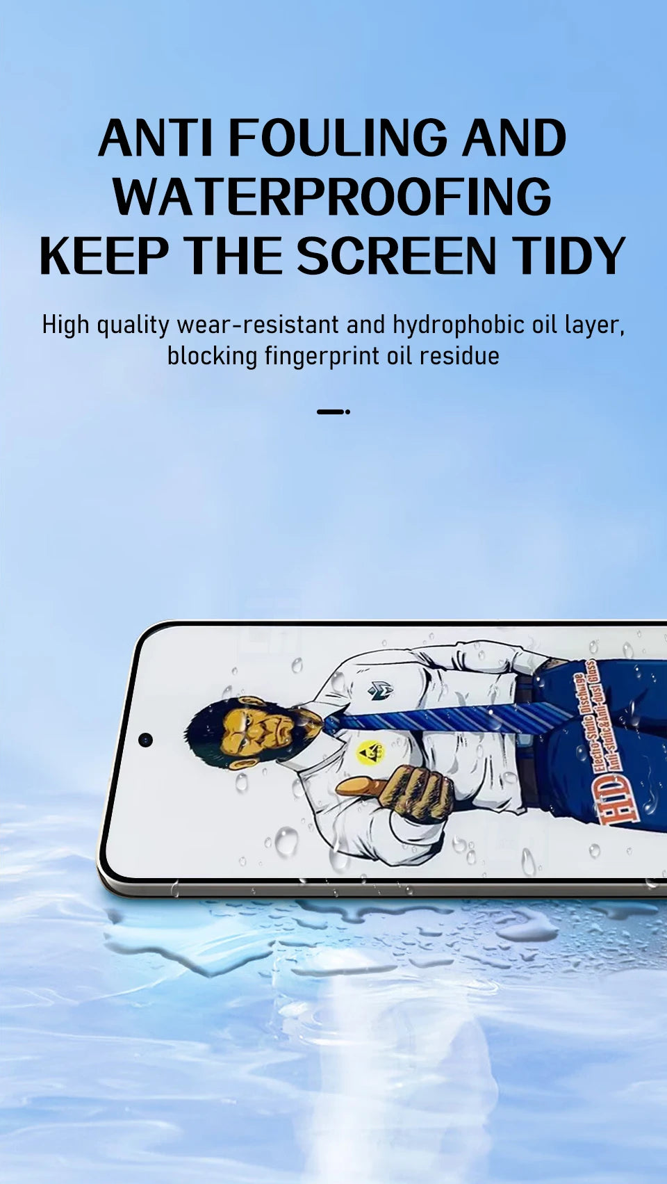 3PCS Fingerprint Unlock Tempered Glass Screen Protectors for Samsung Galaxy S25 S24 Ultra S23 S22 Plus S25Ultra HD Film Cover AE Tidesmit