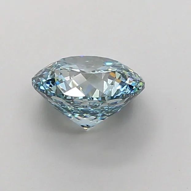 Portuguese Cut CVD Lab Diamond Fancy Vivid Blue VS1 Polish EX Excellent IGI Certified Loose Stone Premium Quality Rare Find
