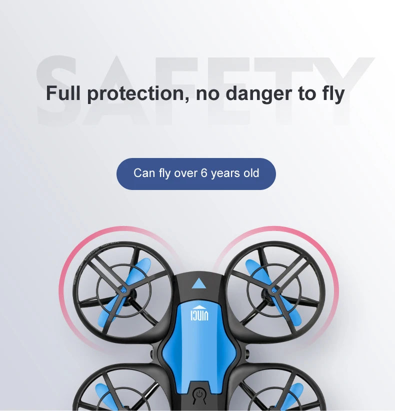 4K Camera Drone - Foldable Beginner Quadcopter with Obstacle Avoidance Tidesmit