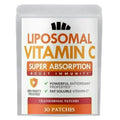 Liposomal Vitamin C Patches - High Absorption, Immune System & Collagen Booster,mmunity Support Ascorbic Acid - 30 Patches.