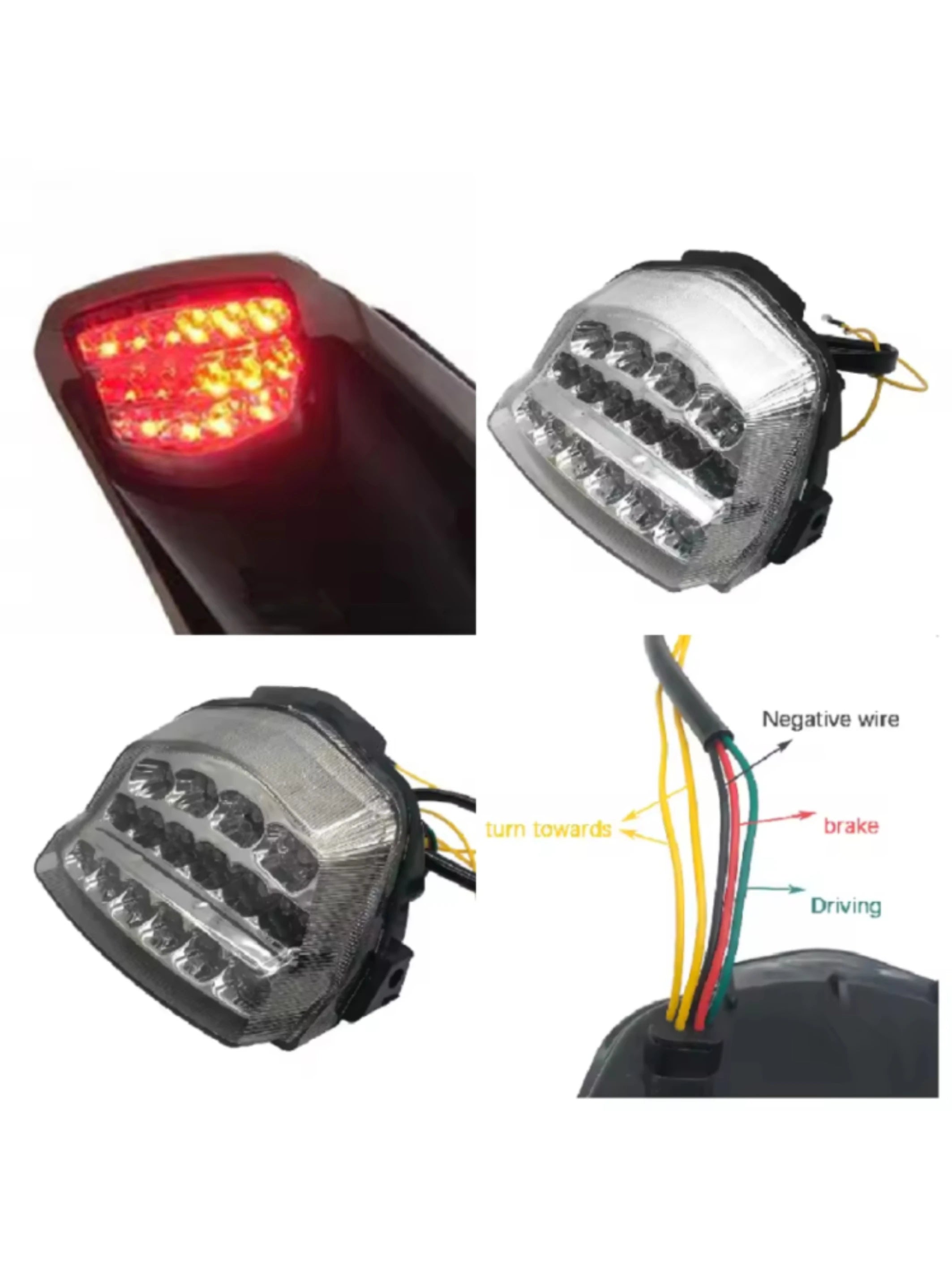 Integrated LED TailLight Turn Signals For Honda 2008 2009 2010 2011 2012 CBR1000RR CBR 1000RR Accessories