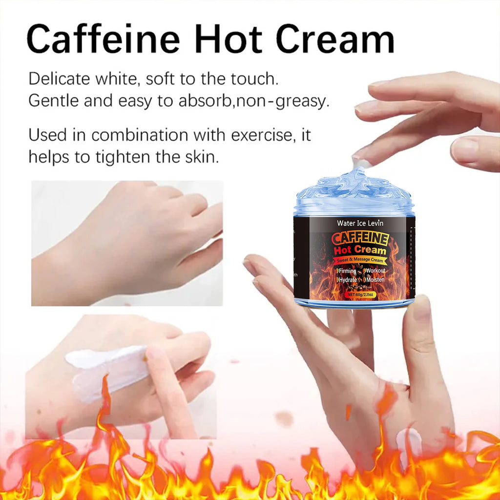 Caffeine Firming Body Cream, Containing Coffee Extract and Niacinamide, Suitable for Muscle Building, Full-Body Moisturizer, Firming Body Cream