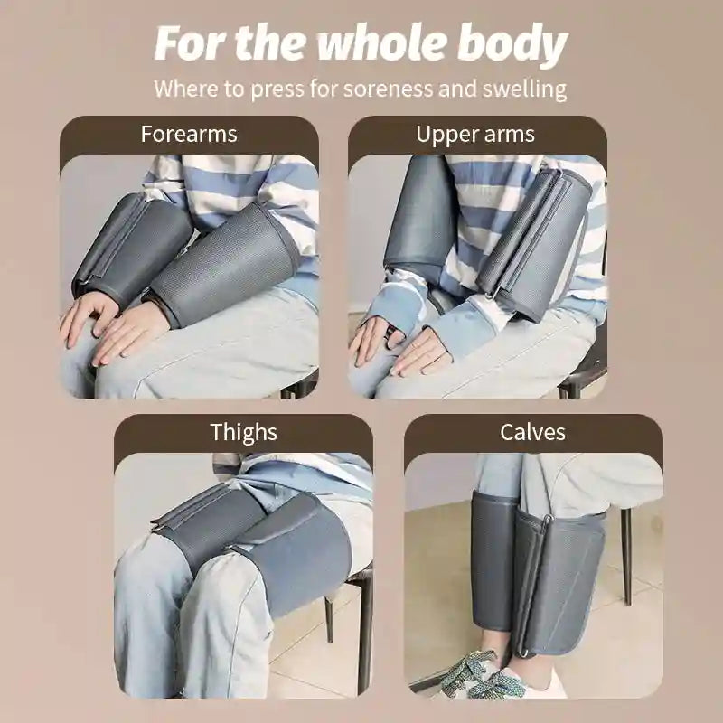Electric Foot Massager: Shiatsu Deep Tissue Heat Therapy by Tidesmit Massage Roller Tidesmit
