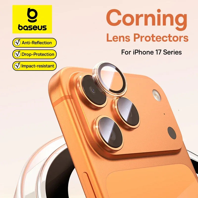 iPhone 17 Pro Max Lens Protector - 9H Hardened Anti-Reflection Glass Clear China Mainland|Tempered glass Tidesmit