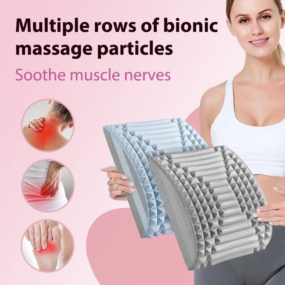 Back Stretcher for Herniated Disc Pain Relief and Lumbar Support Body Shaping Massage Equipment Tidesmit