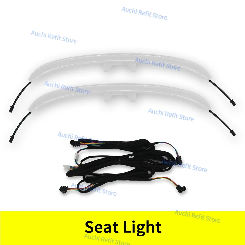 Mercedes Benz 64 Color RGB LED Ambient Air Vent Interior Upgrade Kit seat light CN Tidesmit