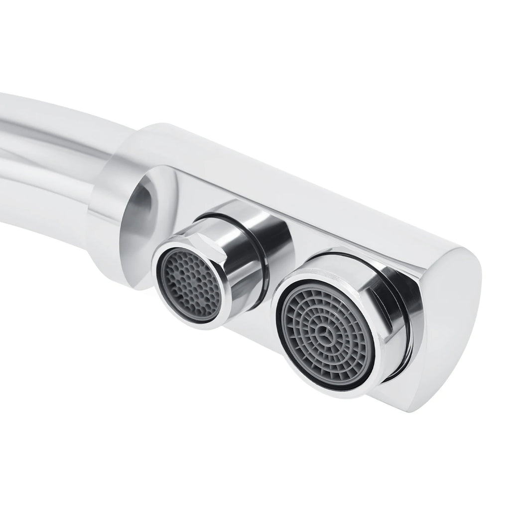 3 in 1 Water Filter Tap 360° Rotatable Three-Way Kitchen Faucet Hot and Cold Water Osmosis System Tap