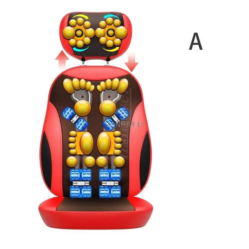Full Body Electric Massage Chair - Deep Tissue Physiotherapy Brown Massage Chairs Tidesmit